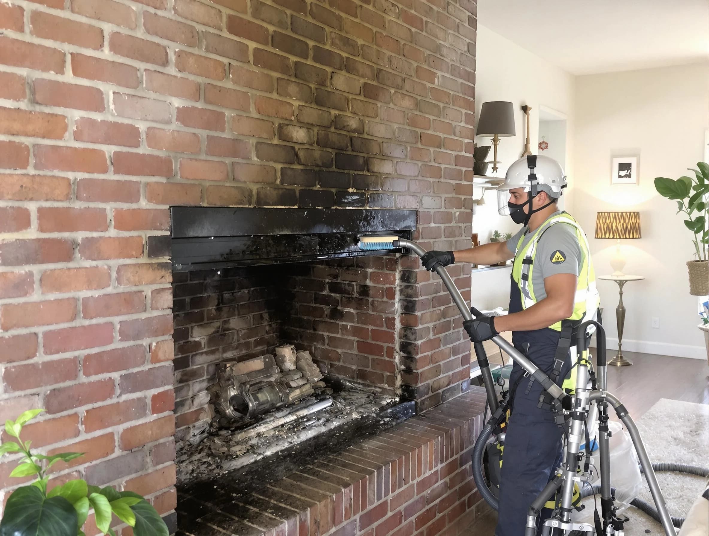 Wellsville Chimney Sweep providing fireplace cleaning services in Wellsville, UT