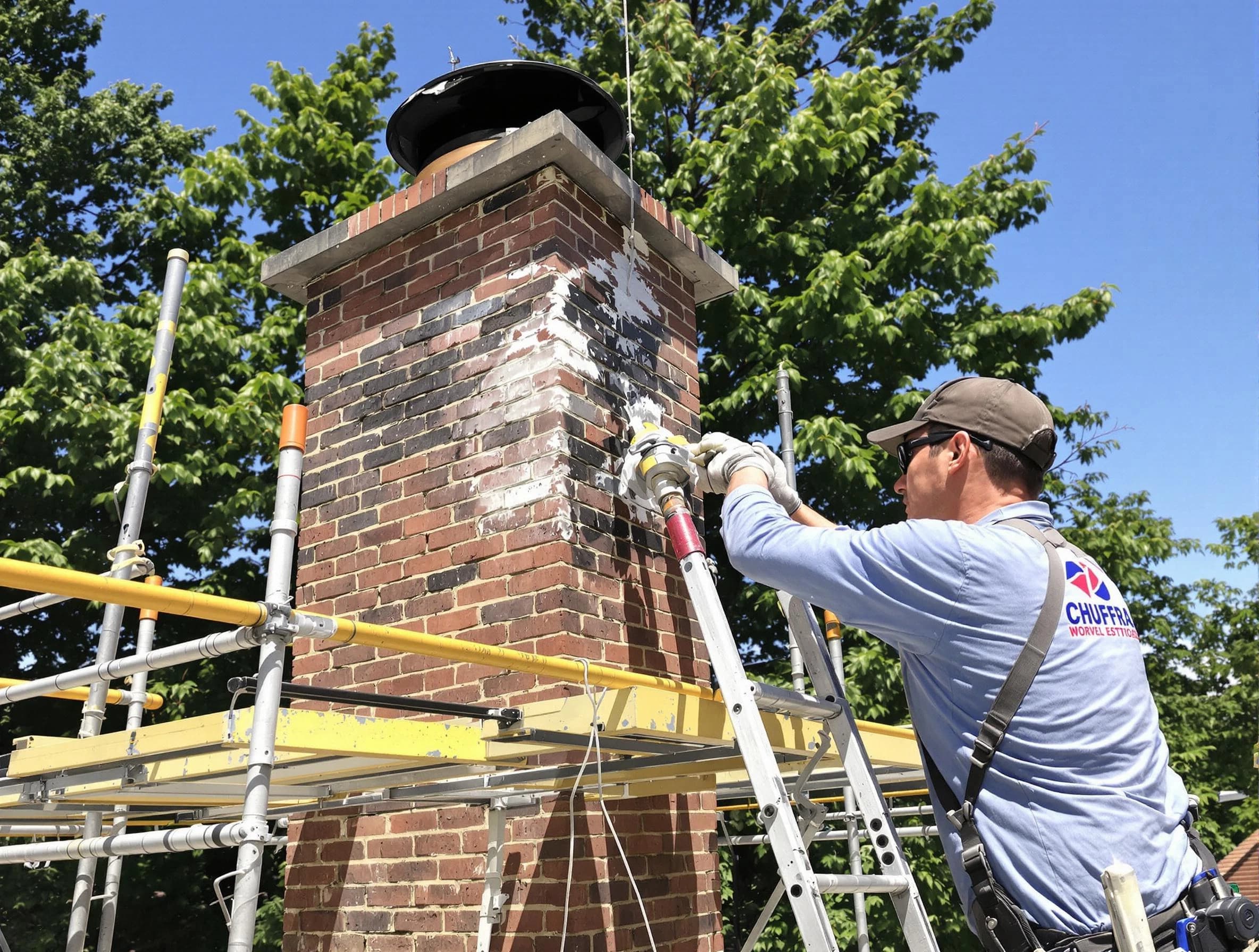 Structural chimney repair by Wellsville Chimney Sweep in Wellsville, UT