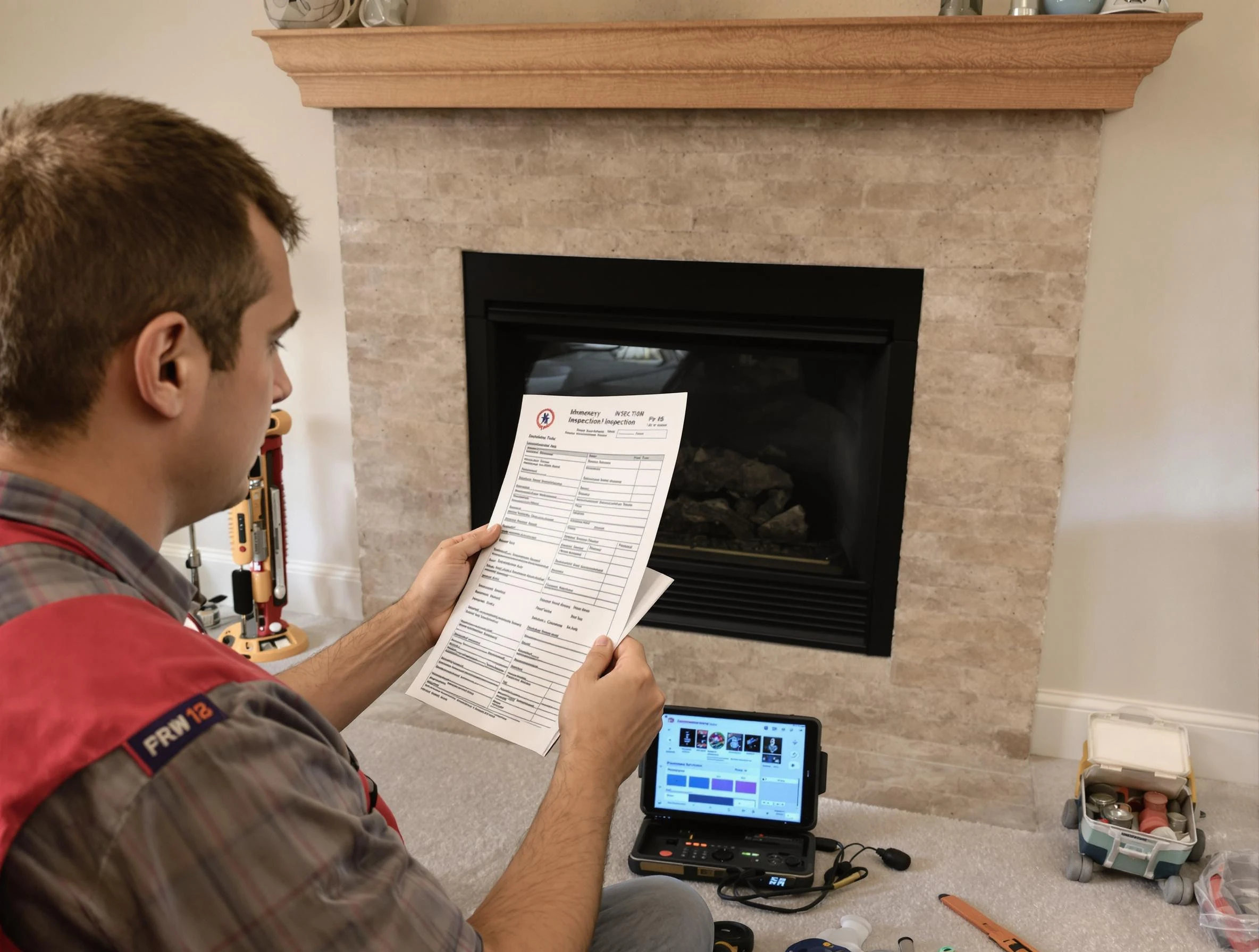 Thorough chimney inspection by Wellsville Chimney Sweep in Wellsville, UT