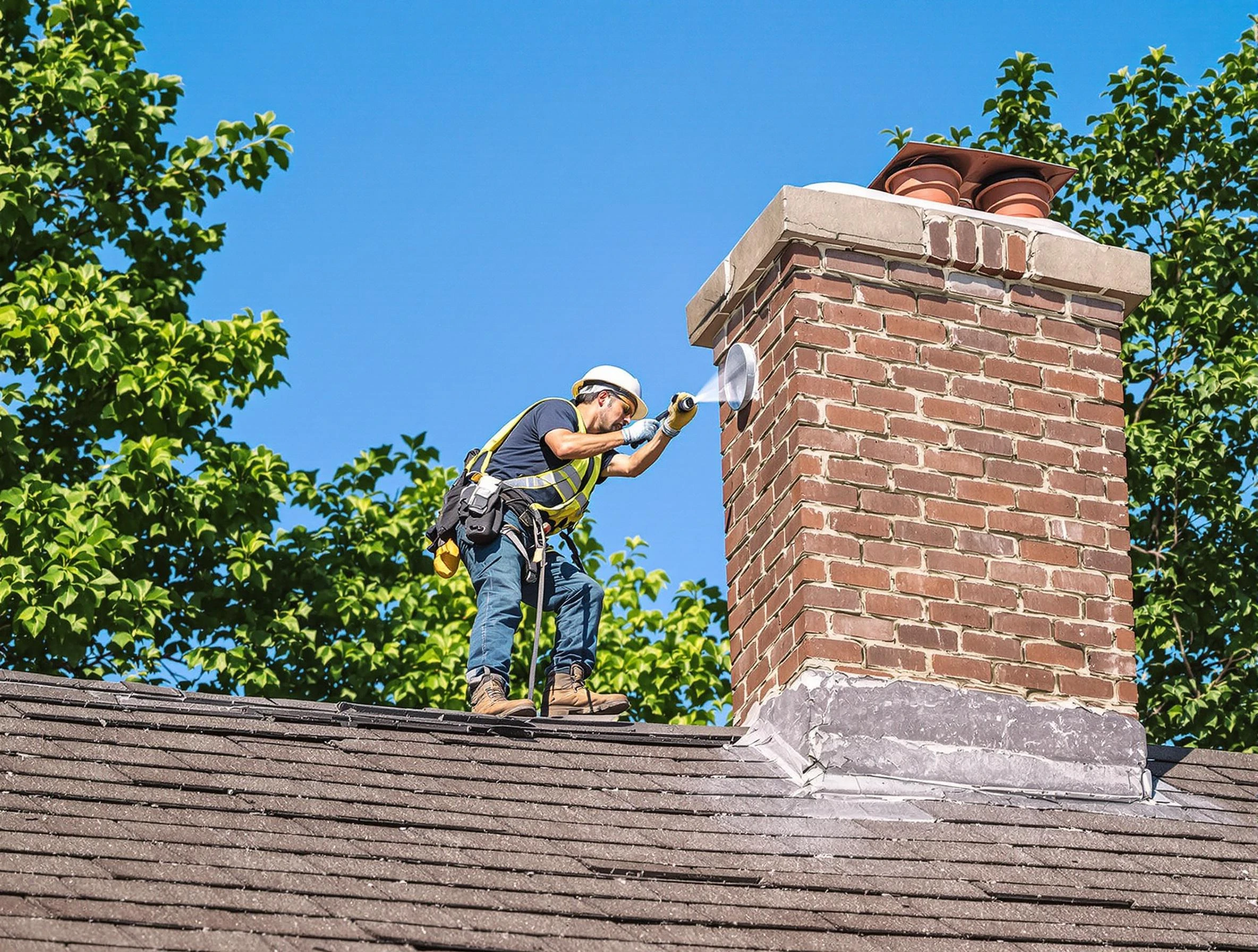Wellsville Chimney Sweep performing an inspection with advanced tools in Wellsville, UT