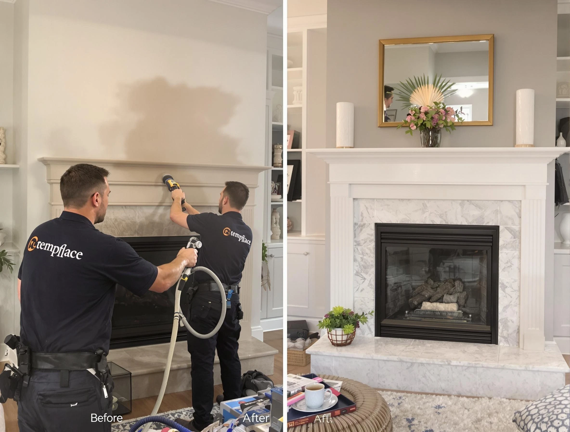 Professional soot removal by Wellsville Chimney Sweep team in Wellsville, UT